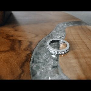 Sterling silver CBZ ring